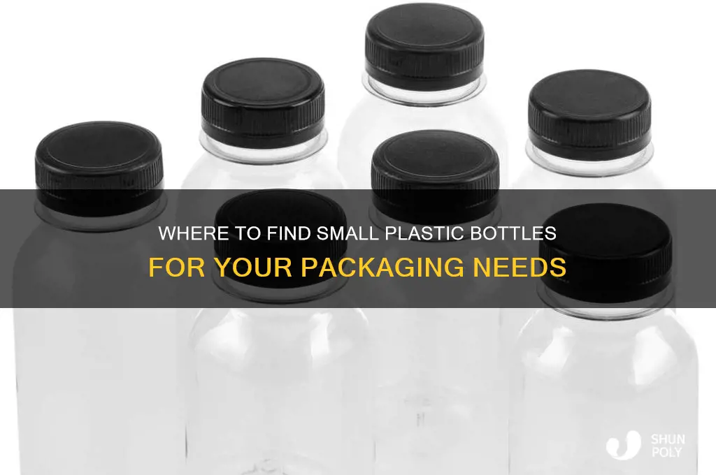 where to get small plastic bottles