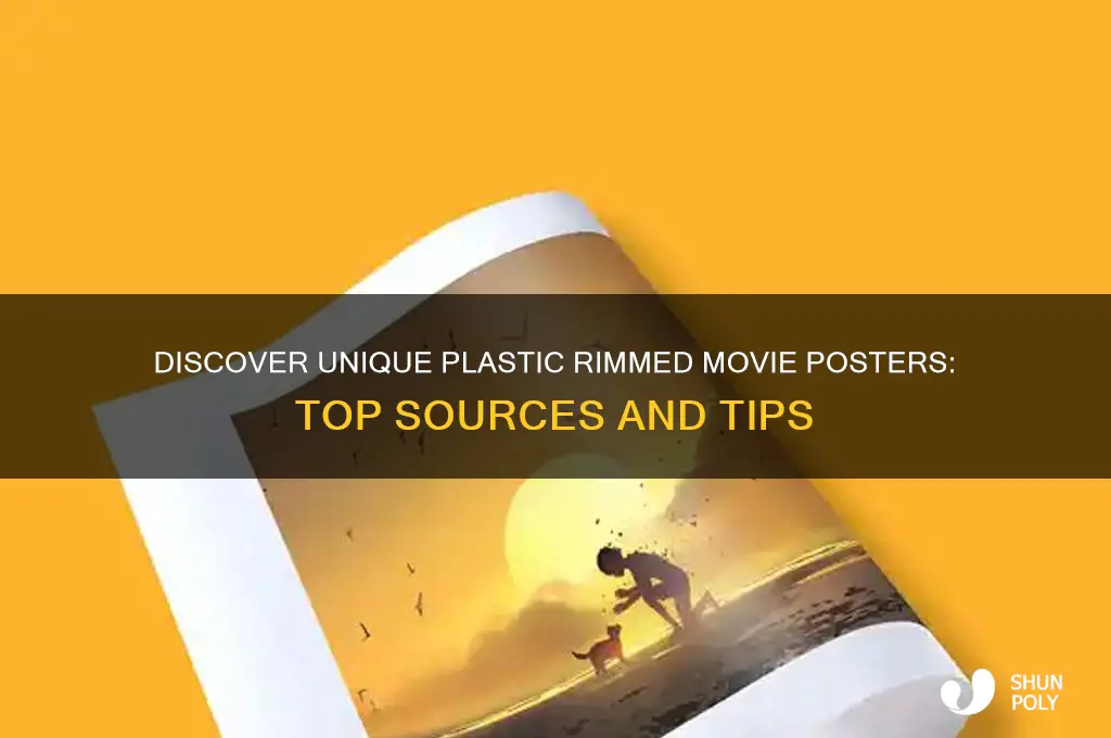 where to get those plastic rimmed movie posters