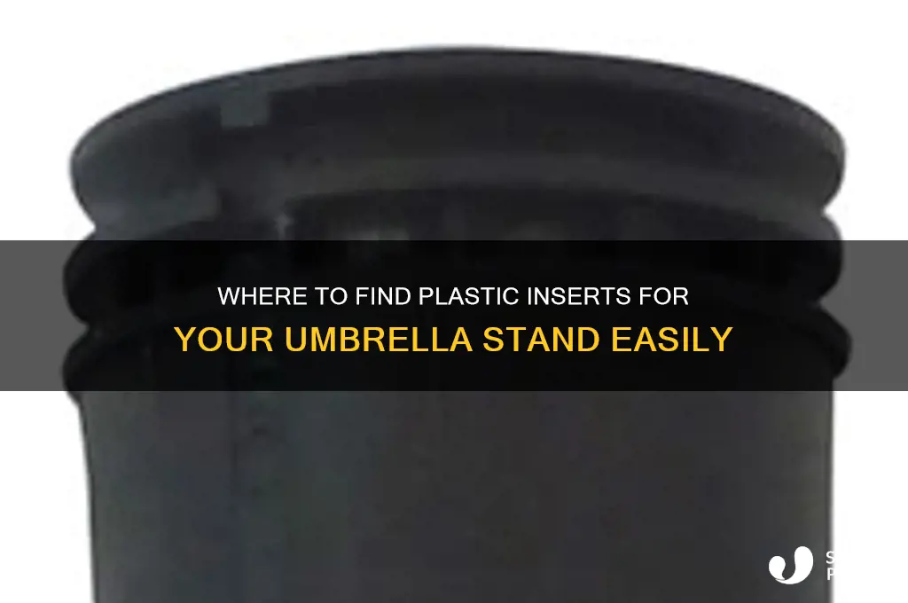 where to get umbrella stand plastic insert