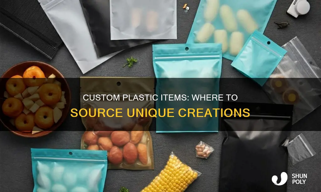 where to go for custom plastic items