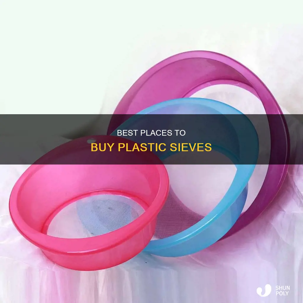 where to hhuy a plastic seive