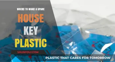 Where to Create a Spare House Key Using Plastic Materials