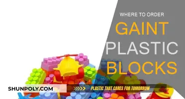 Giant Plastic Blocks: Where to Order Them?