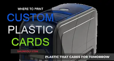 Custom Plastic Cards: Where to Print Them?