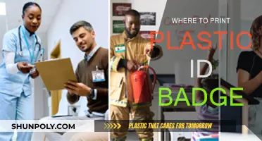 Custom ID Badges: Where to Print Plastic Badge?