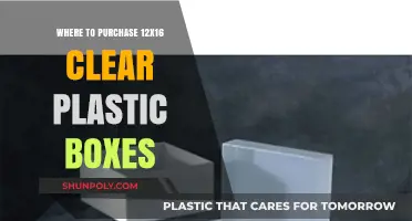 Best Places to Buy 12x16 Clear Plastic Boxes Online & In-Store