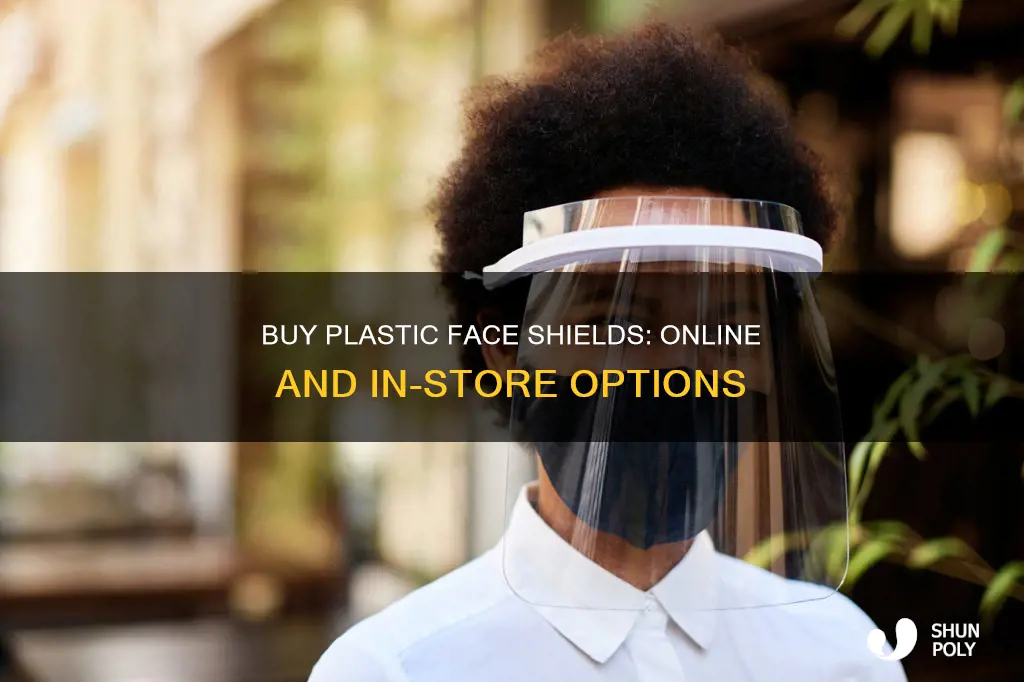 where to purchase plastic face shields