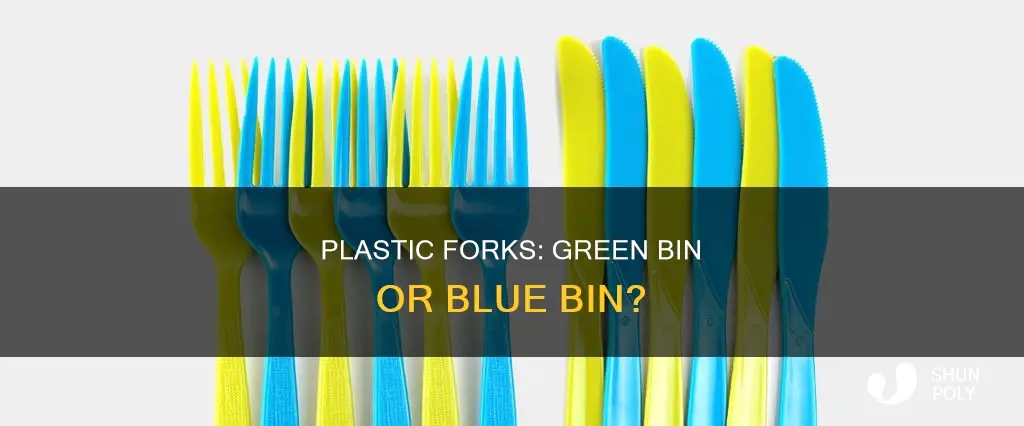 where to put plastic forks recycling