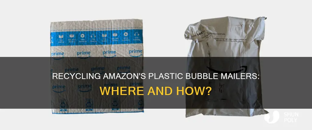 where to recycle amazon plastic bubble mailers
