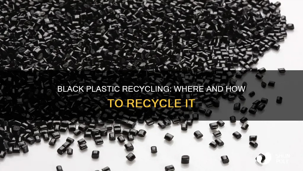 where to recycle black plastic