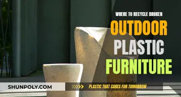 Recycling Outdoor Broken Plastic Furniture: Where and How?