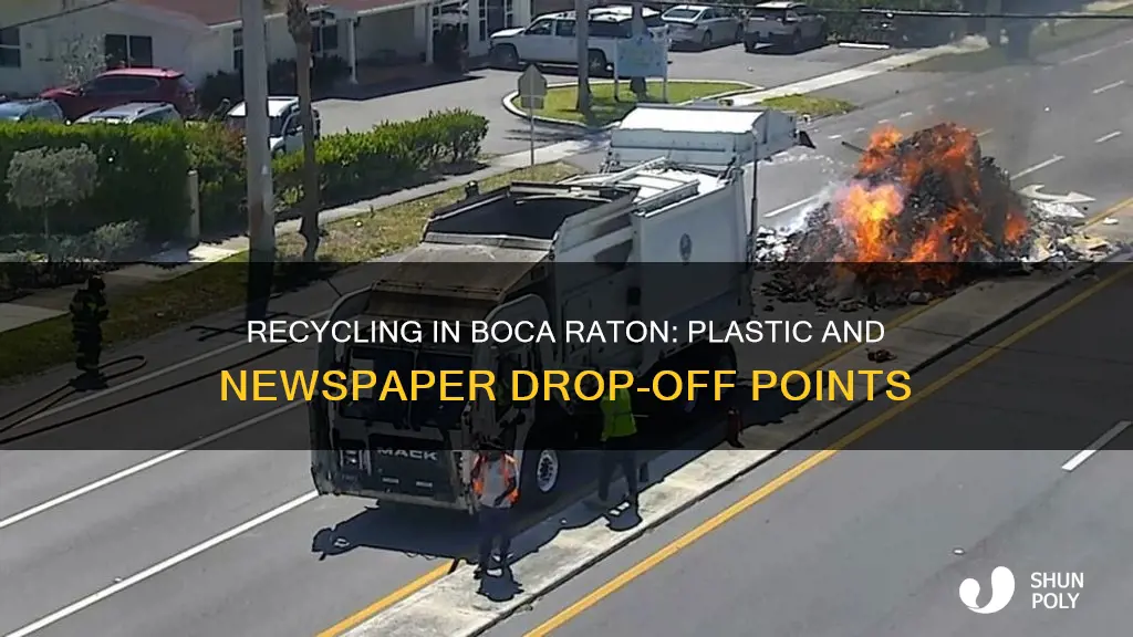 where to recycle plastic and newspapers in boca raton