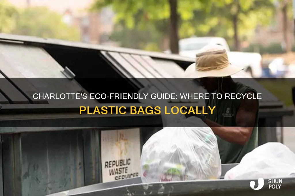 where to recycle plastic bags in charlotte nc