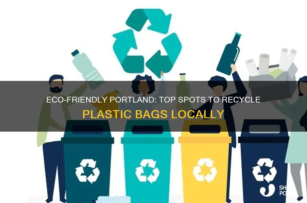 where to recycle plastic bags in portland