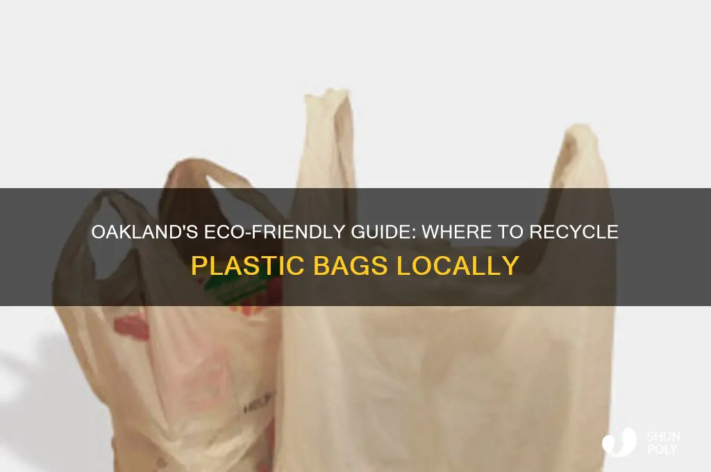 where to recycle plastic bags oakland