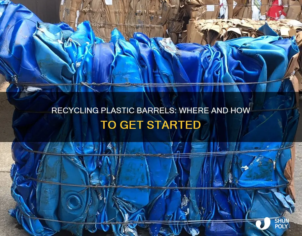 where to recycle plastic barrels