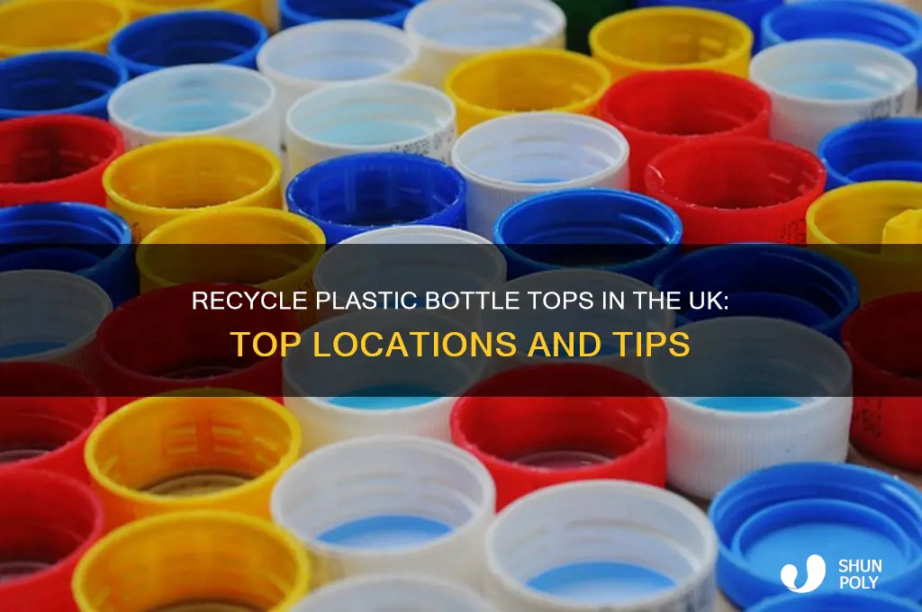where to recycle plastic bottle tops uk