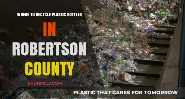 Robertson County's Plastic Bottle Recycling: Locations and Tips for Residents