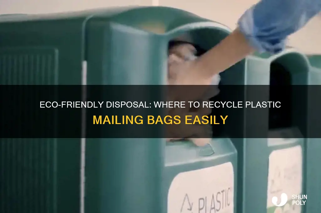 where to recycle plastic mailing bags
