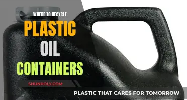 Recycling Plastic Oil Containers: Where and How?