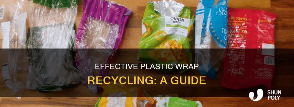 where to recycle plastic wrap