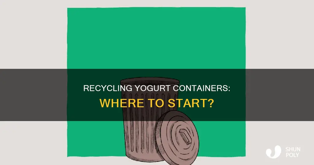 where to recycle plastic yogurt containers