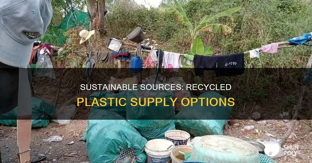 where to source recycled plastic