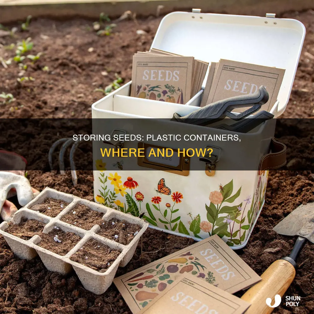 where to store seeds in plastic container