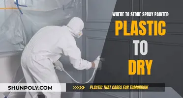 Best Places to Dry Spray-Painted Plastic