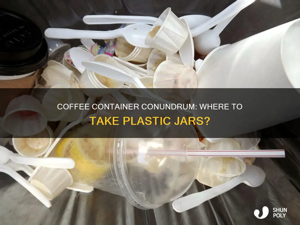 where to take plastic coffee containers