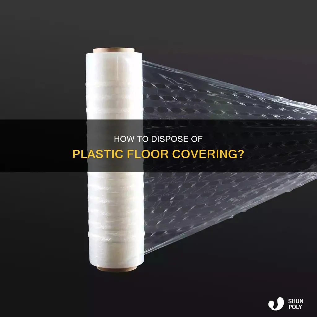 where to throw out plastic floor cover