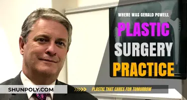 Where Was Gerald Powell's Plastic Surgery Practice Located?
