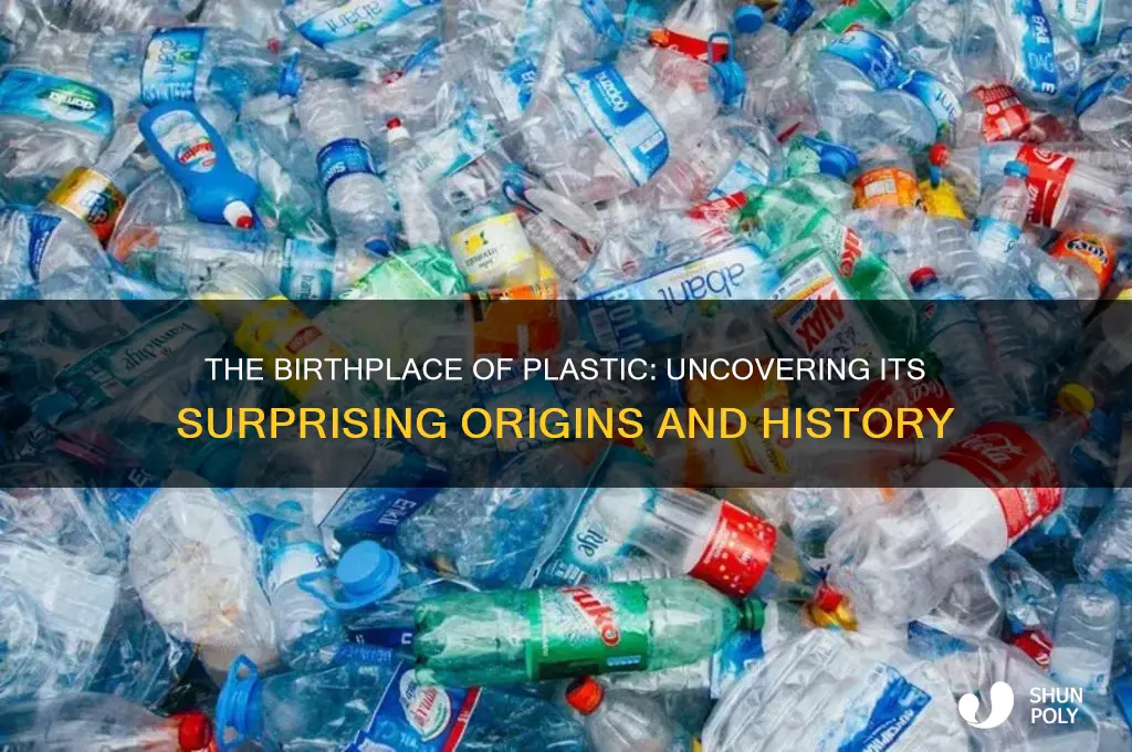 where was plastic first made