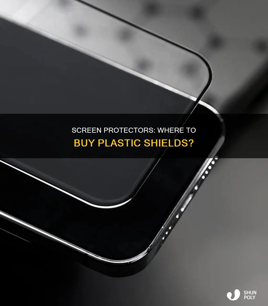 where would they sell plastic screen protectors