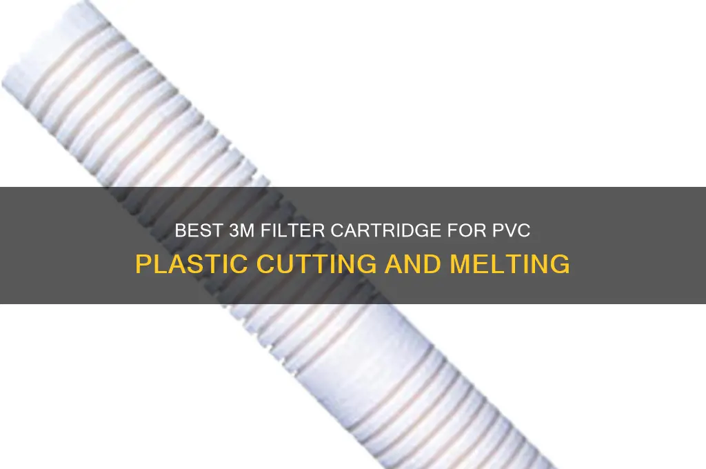 which 3m filter cartridge for pvc plastic cutting melting