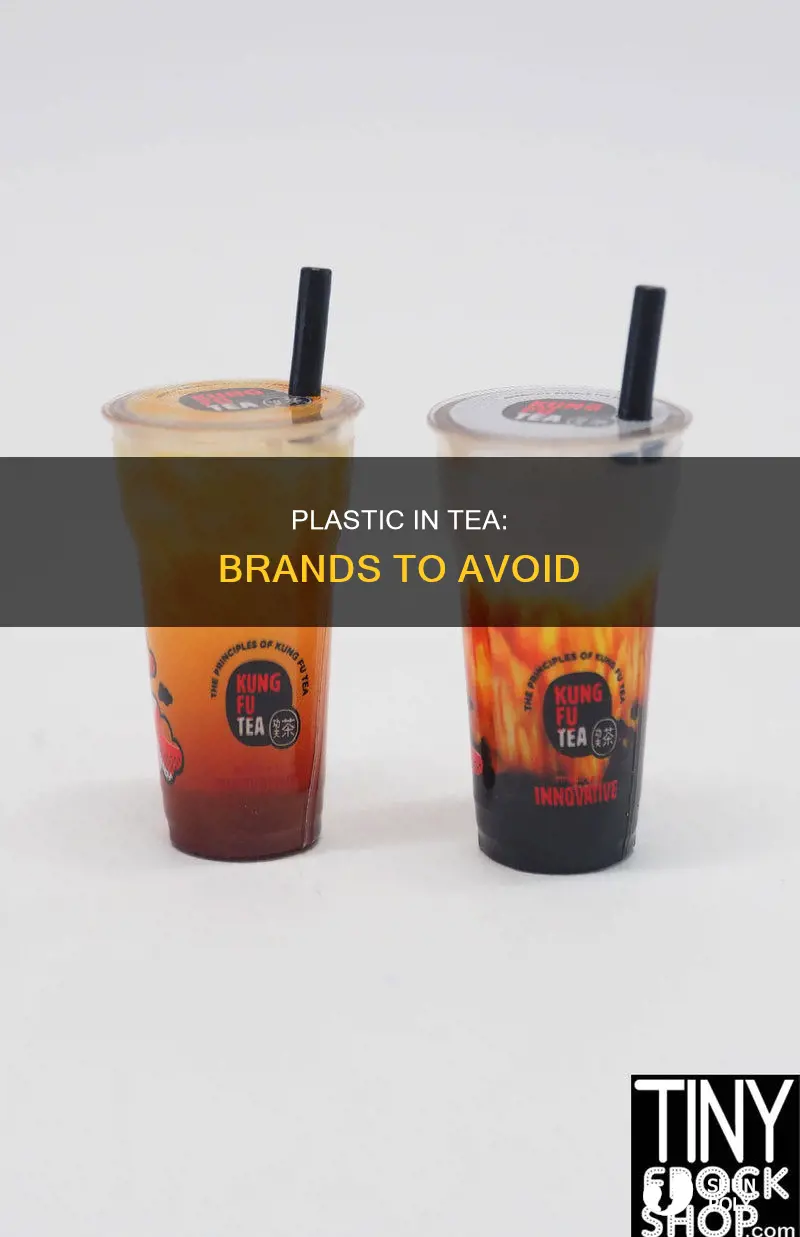 which brands of tea have plastic