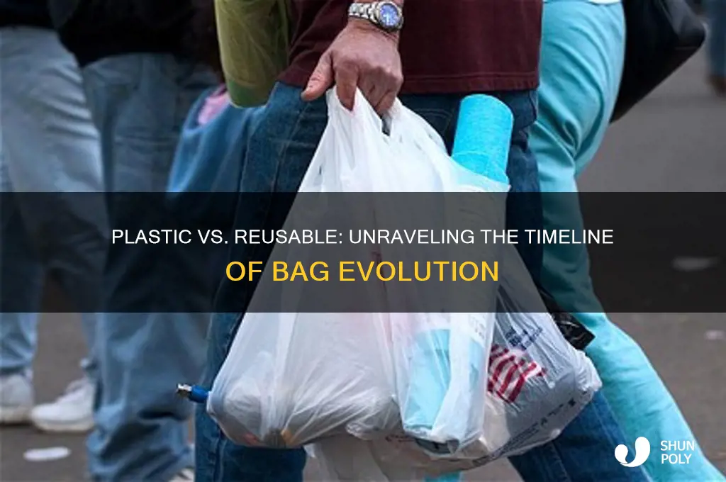 which came first plastic bags or reusable bags