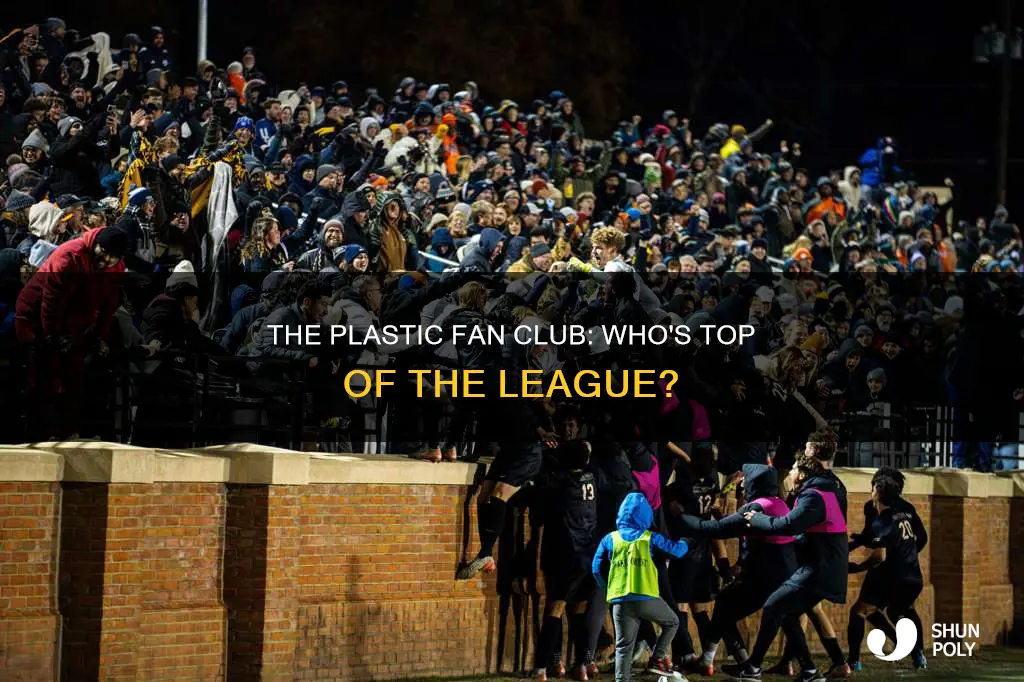 which club has the most plastic fans