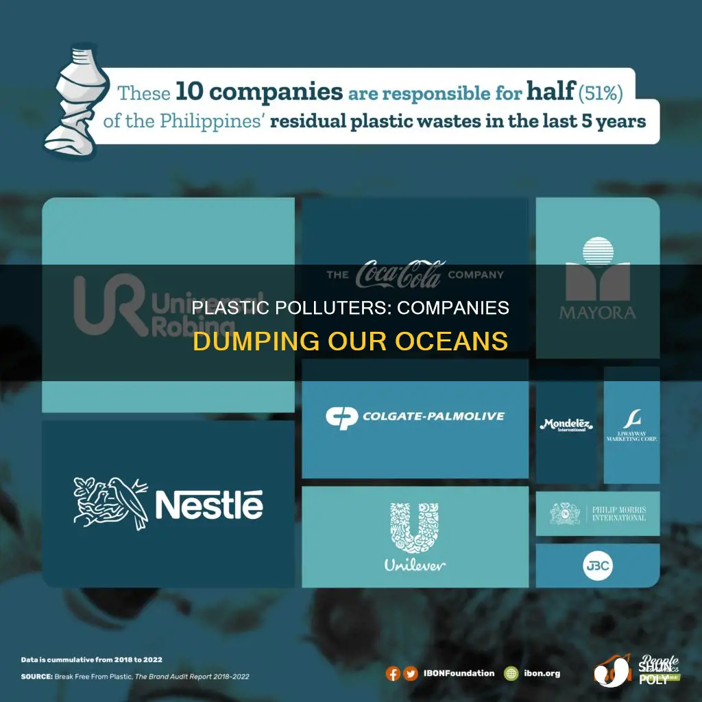 which companies are throwing away plastic