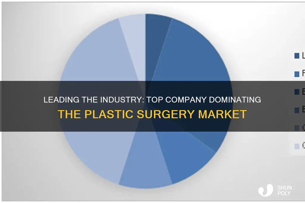 which company share the largest market in plastic surgery