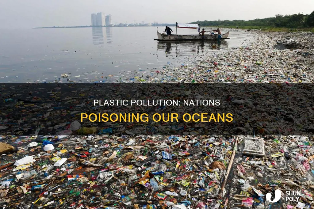 which countries add most plastic to water