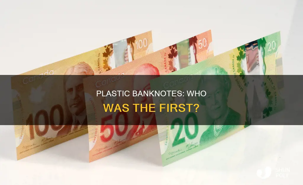 which country developed the first plastic banknote