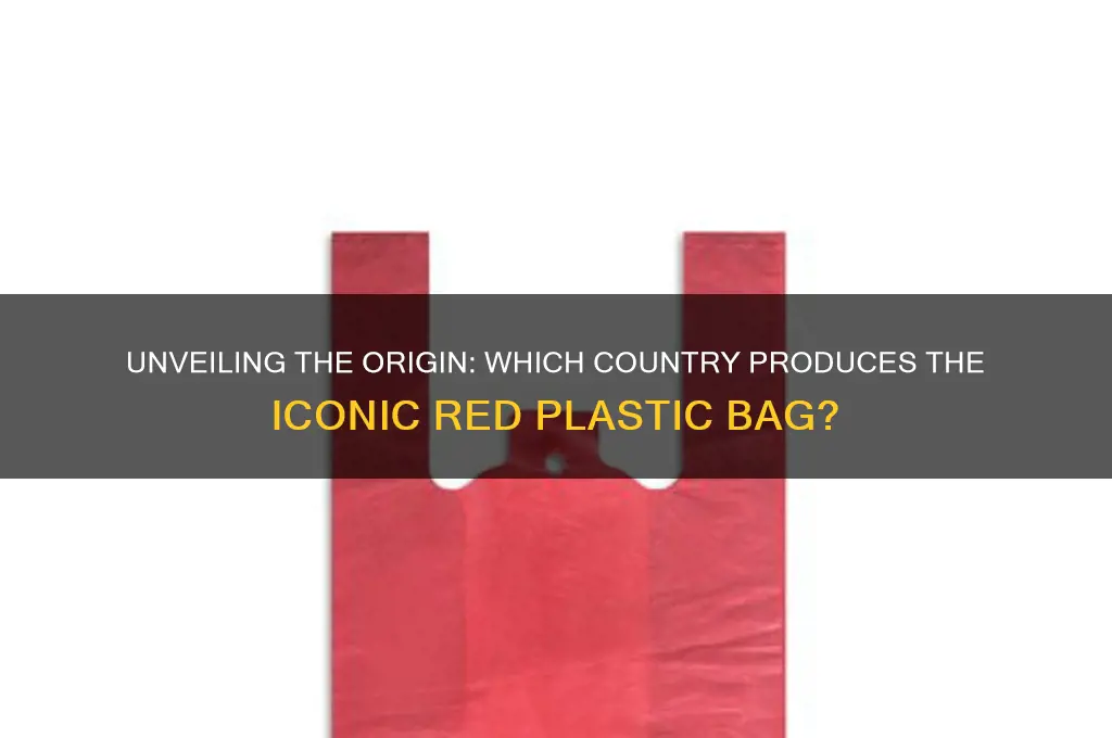 which country is red plastic bag from