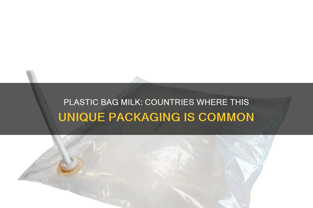 which country sells milk in plastic bags