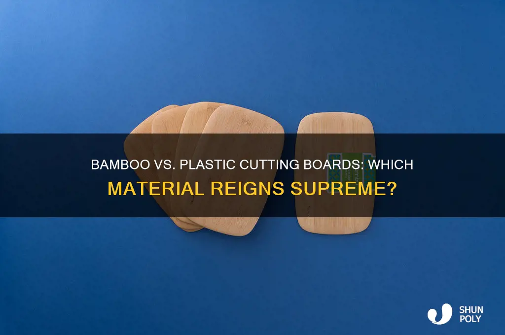 which cutting board material is better bamboo or plastic