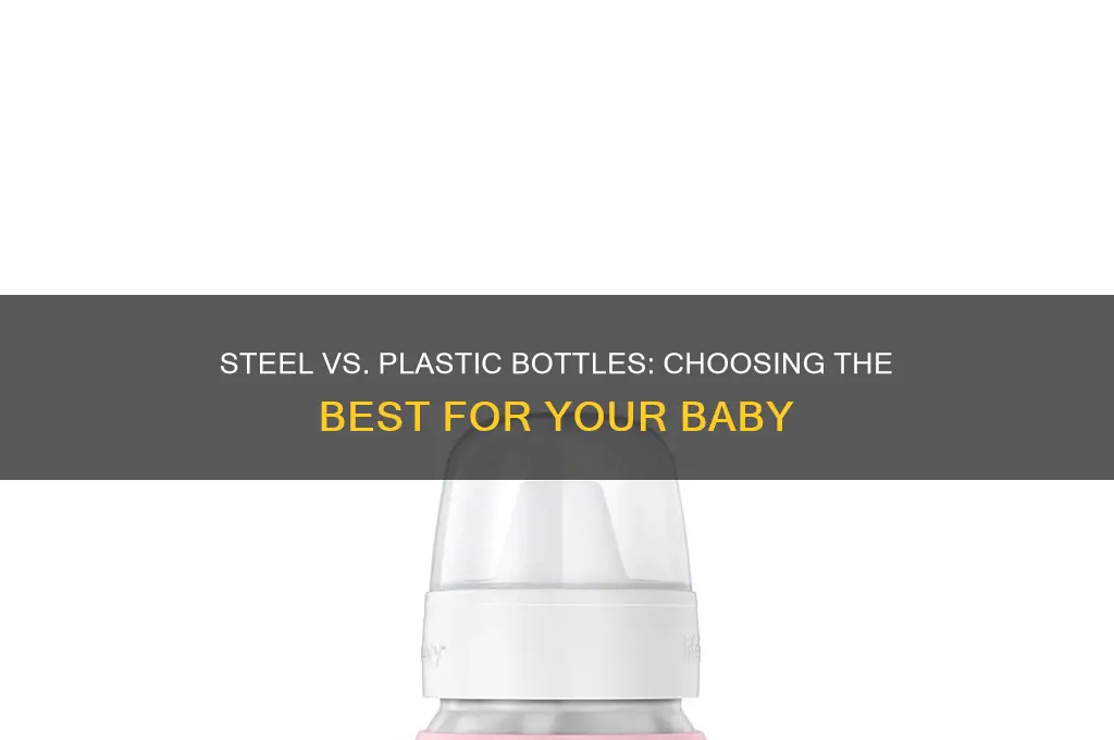 which feeding bottle is best steel or plastic