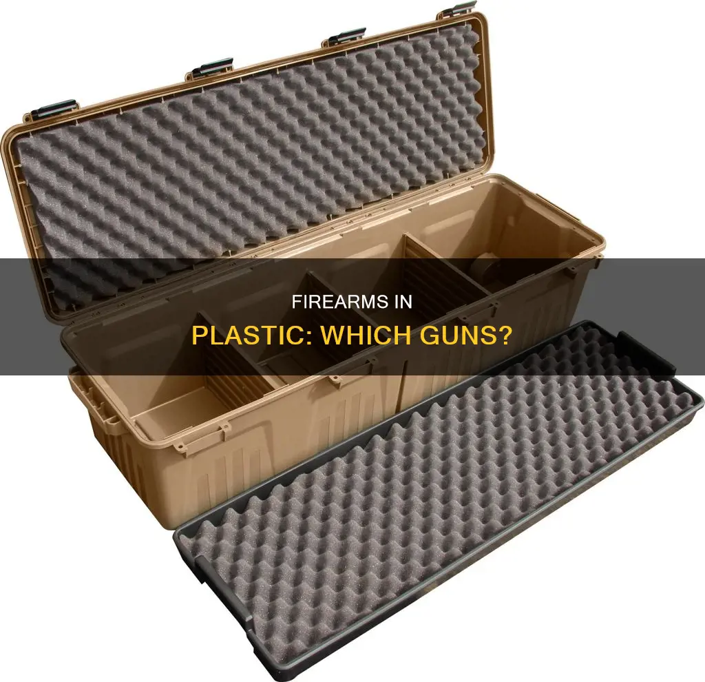 which firearms are sold in plastic cases