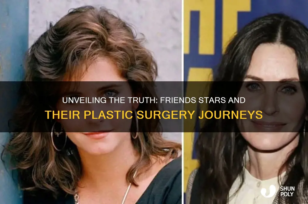 which friends have had plastic surgery