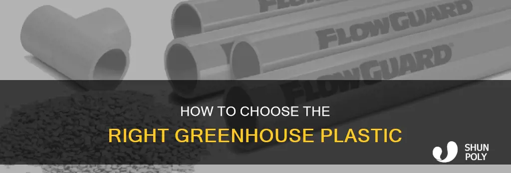which greenhouse plastic block the sun