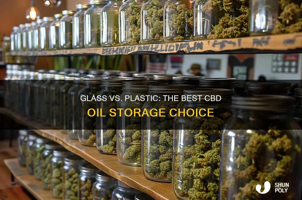 which is better glass bottles or plastic for cbd oil